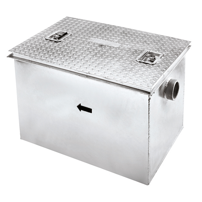 Interceptor de grasa de acero de 36Kg