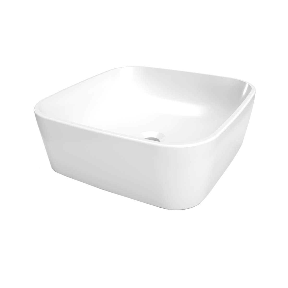 Lavabo de sobreponer sin rebosadero Santorini