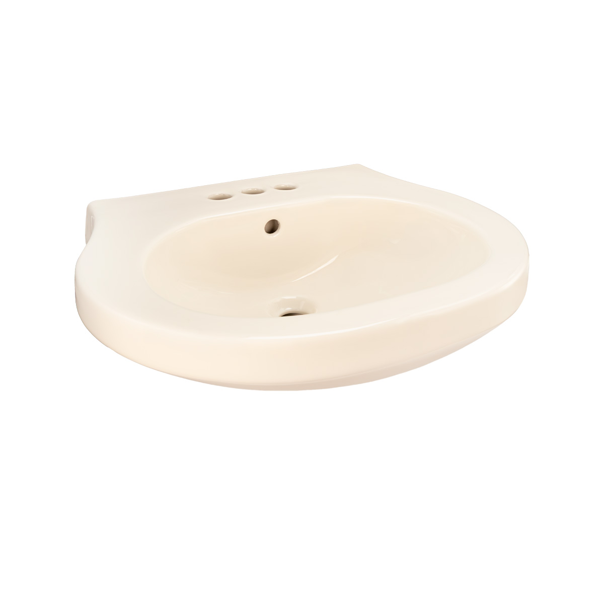Lavabo de colgar para mezcladora 4 pulgadas Olimpia